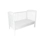 Babyhood Classic Curve Cot 4 in 1 - White - 2