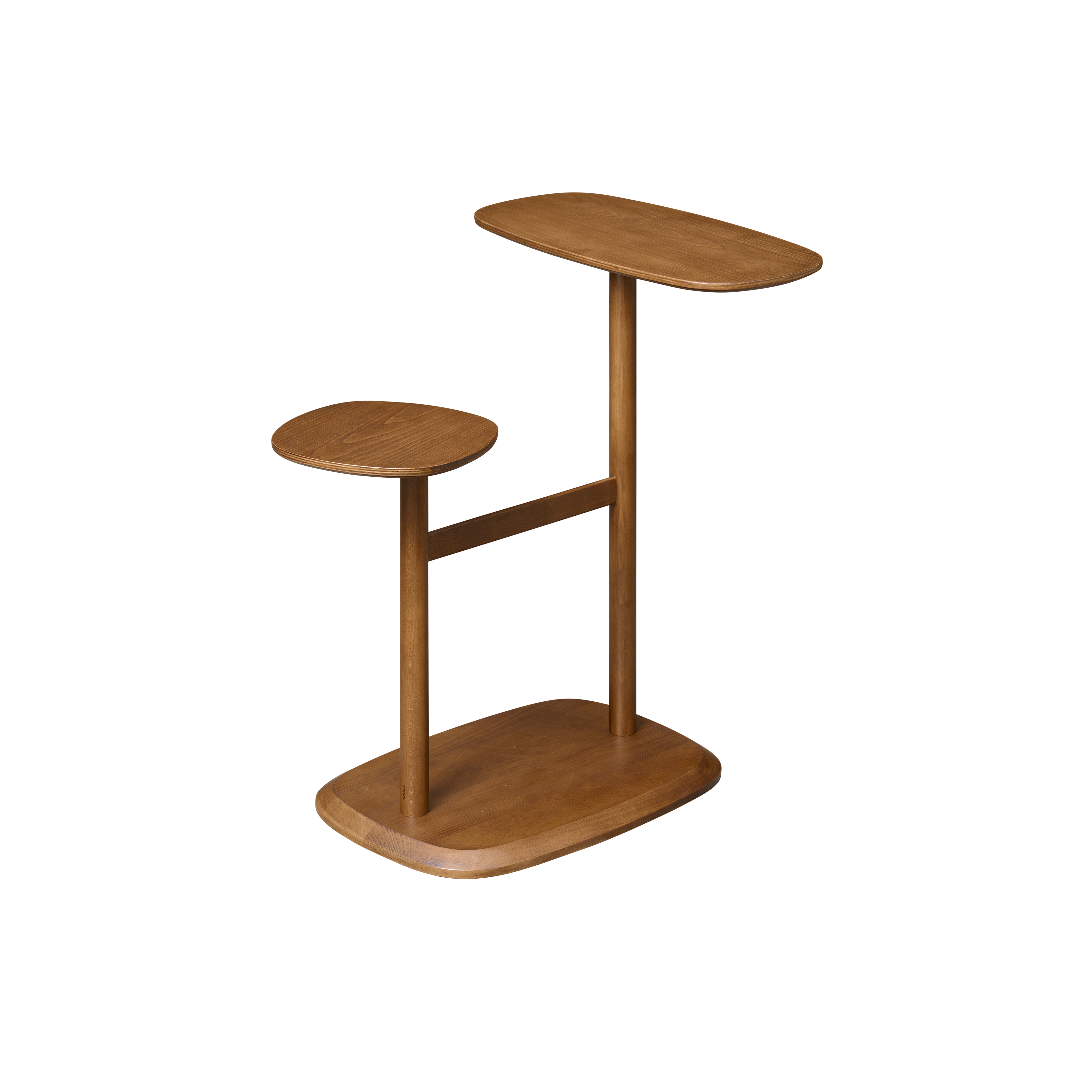 Swivo Side Table - Walnut, Umbra Home Accents | HipVan