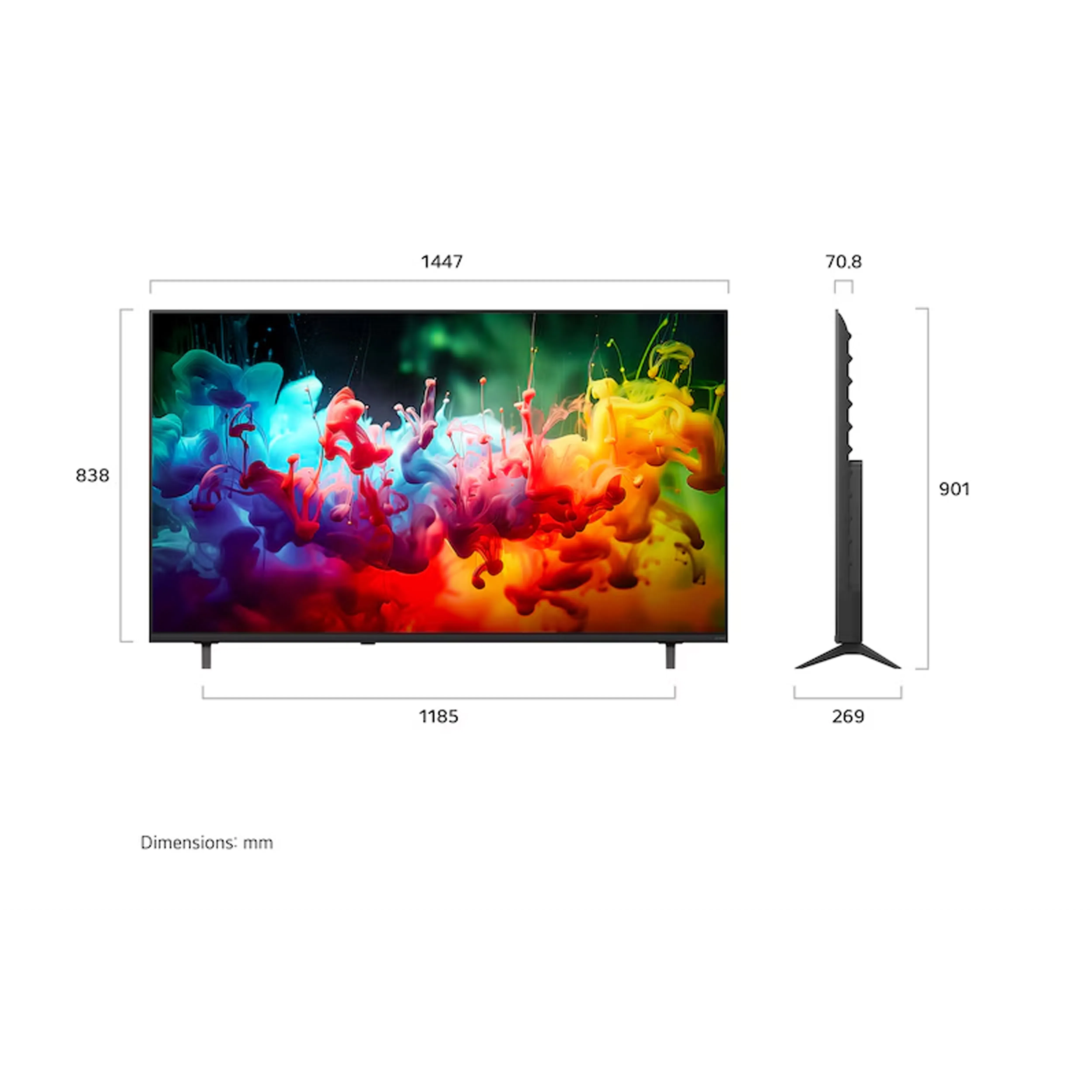 LG 65 Inch QNED70 AI Mini LED 4K Smart TV 2026 *Online Exclusive* - 14