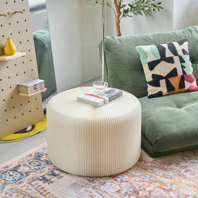 Athena 3 Seater Foldable Bench 1.5m - White - 6
