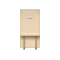 Llyod Single Vertical Wall Bed with Desk - Oak