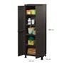 Rattan Utility Cabinet with Legs - 3