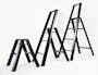 Hasegawa Lucano Aluminium 3 Step Ladder - Black - 2