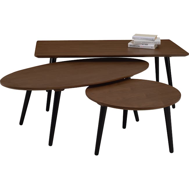 Carsyn Round Coffee Table - Cocoa - 2