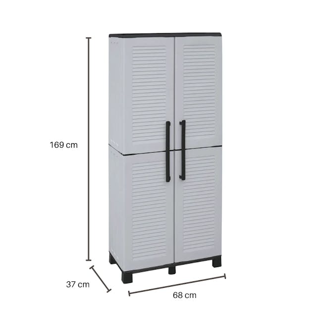 Linea Family Tall Multipurpose Cabinet - 5