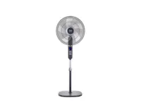NNIO 16" BLDC Stand Fan with Remote (N1600DCSFR) - Black