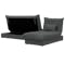 Tessa L-Shaped Storage Sofa Bed - Charcoal (Eco Clean Fabric) - 5
