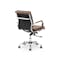 Elias Soft Pad Mid Back Office Chair - Tan (PU) - 3