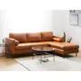 Cashel Round Coffee Table - Matt Black, Smoked Glass - 7