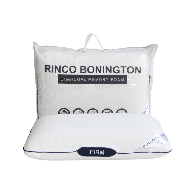 Rinco Bonington Charcoal Memory Foam Pillow (3 Types) - 2