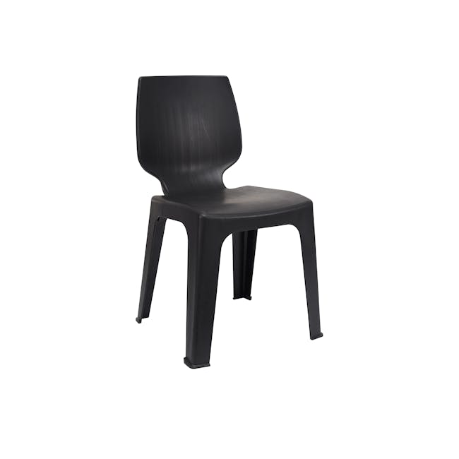 Otis Stackable Chair - Black - 0