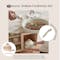 Sodam Nonstick Cookware Set - Cream White - 5