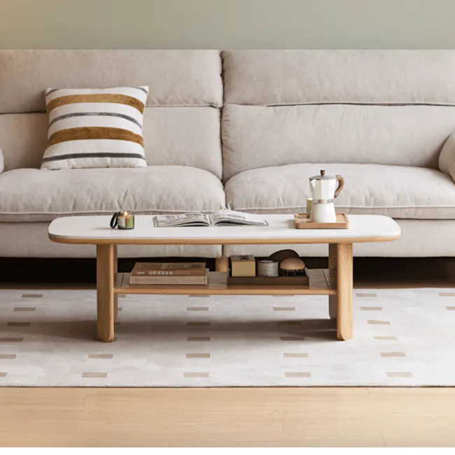 Mores Coffee Table 1.1m (Sintered Stone) - 5