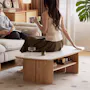 Mores Coffee Table 1.1m (Sintered Stone) - 7