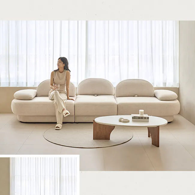 Hara Right Arm Modular Adjustable Sofa - 33