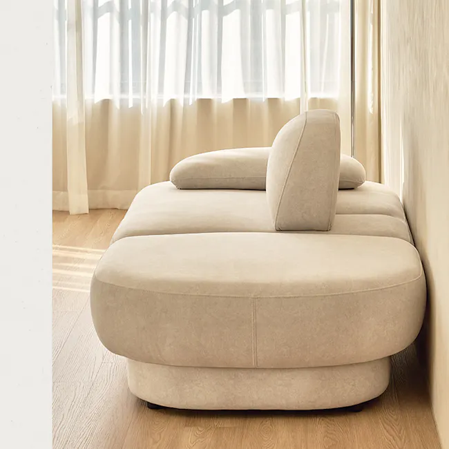 Hara 3 Seater Adjustable Chaise Sofa - 41