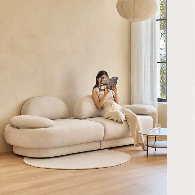 Hara 3 Seater Adjustable Sofa - 2