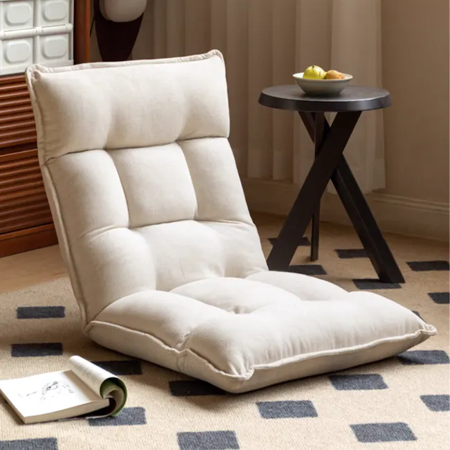 Nisa Floor Sofa Bed - Pear White - 8