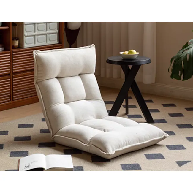 Nisa Floor Sofa Bed - Pear White - 4