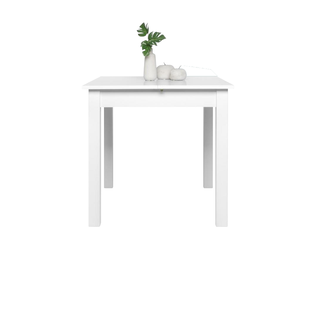 white extendable tables