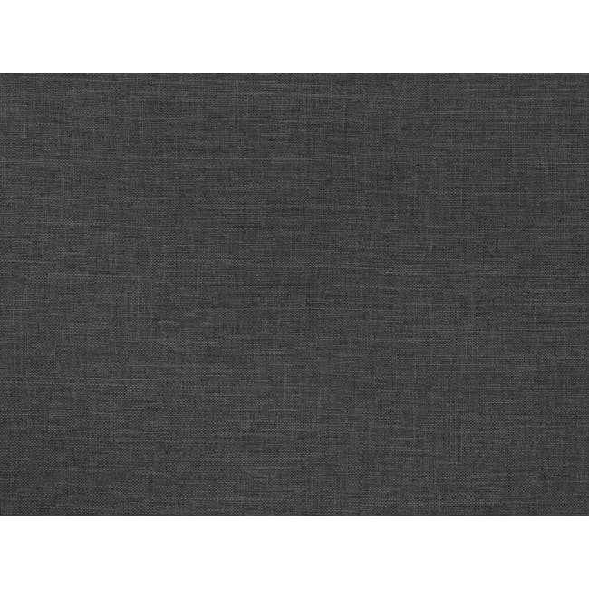 ESSENTIALS Queen Box Bed - Smoke (Fabric) - 5
