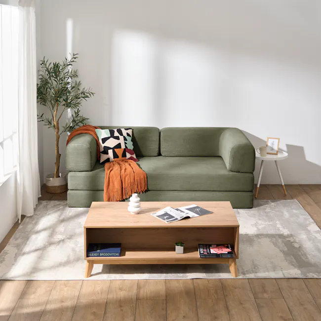 Eddie 3 Seater Sofa - Moss Green - 4