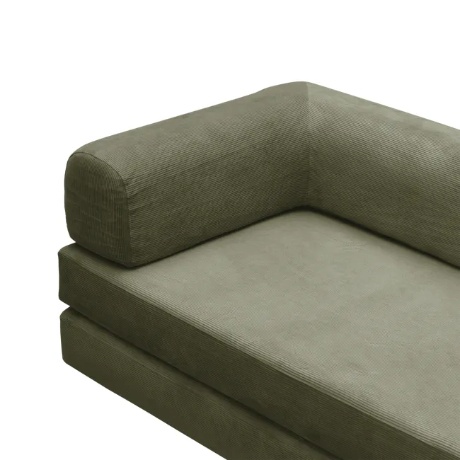 Eddie 3 Seater Sofa - Moss Green - 14