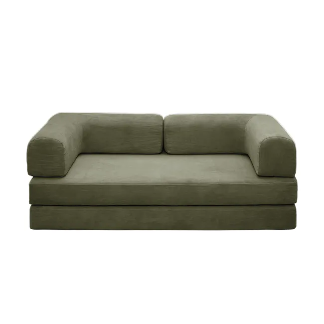 Eddie 3 Seater Sofa - Moss Green - 6