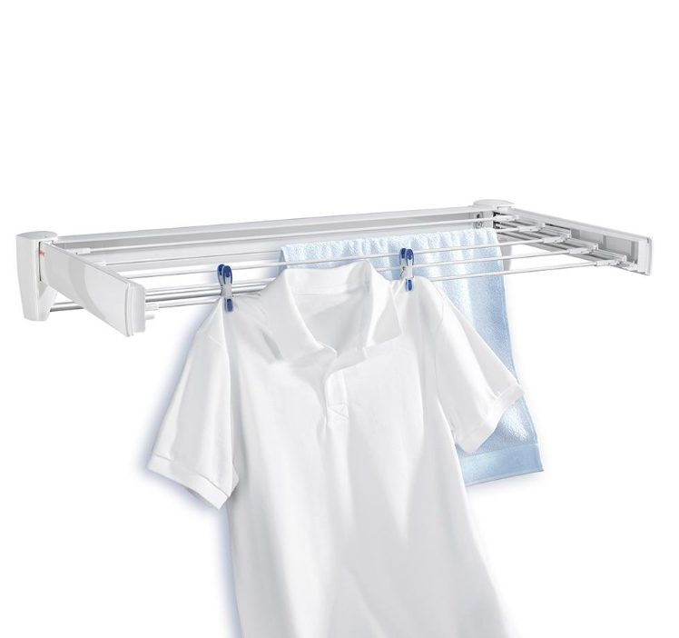 Leifheit Telegant 36 Protect Plus Wall Clothes Drying Rack, Leifheit