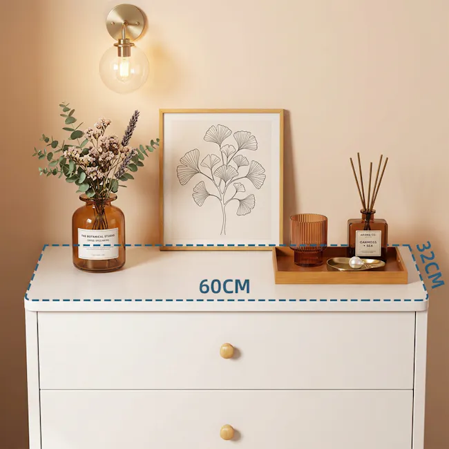 (As-is) Kendric 6 Drawer Chest 0.6m - White - 3 - 11