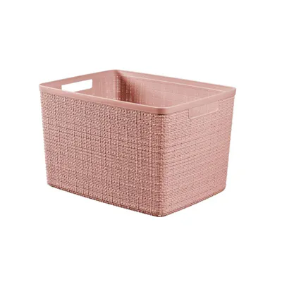 Curver Jute Large Basket - 20L
