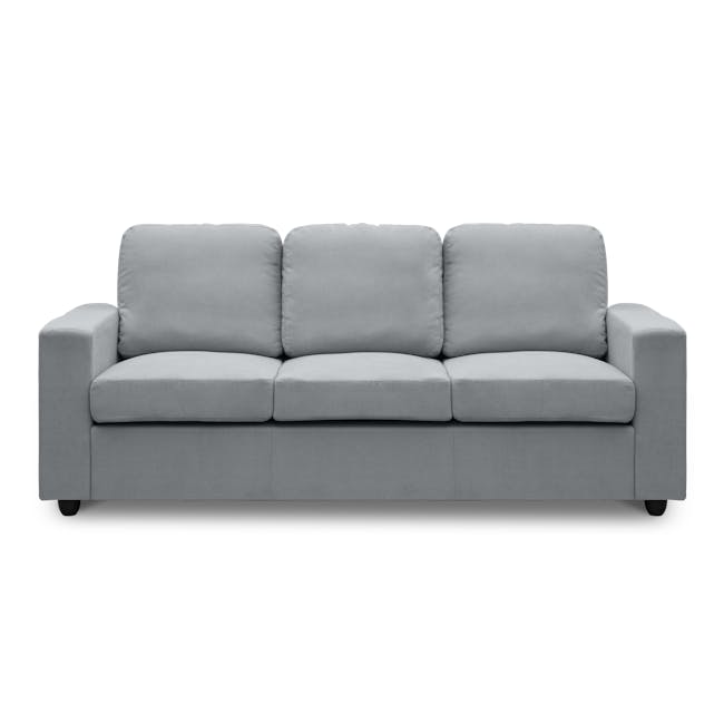 Hank 3 Seater Sofa - Pigeon Grey - 0