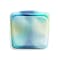 Stasher Reusable Silicone Bag -  Rainbow Sandwich - Tie Dye Blue - 3