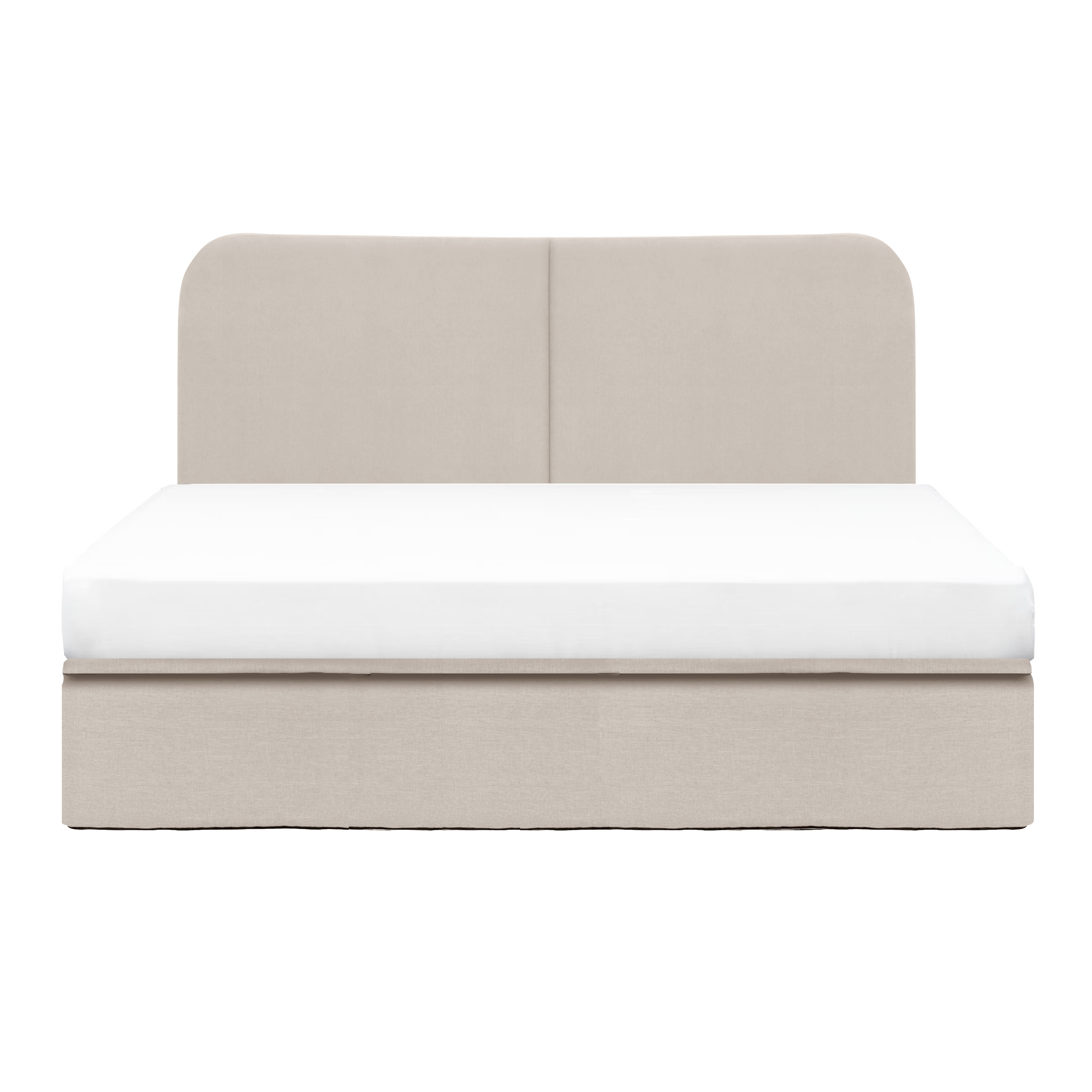 Nolan Queen Storage Bed - Oatmeal