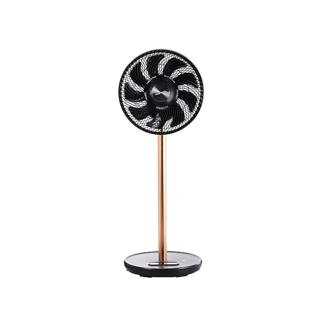 Mistral 12" High Velocity Stand Fan with Remote Control MHV912R - Black - 0