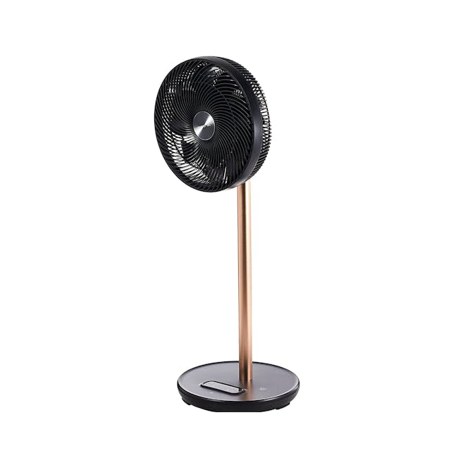 Mistral 12" High Velocity Stand Fan with Remote Control MHV912R - Black - 3