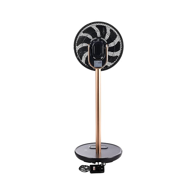 Mistral 12" High Velocity Stand Fan with Remote Control MHV912R - Black - 5