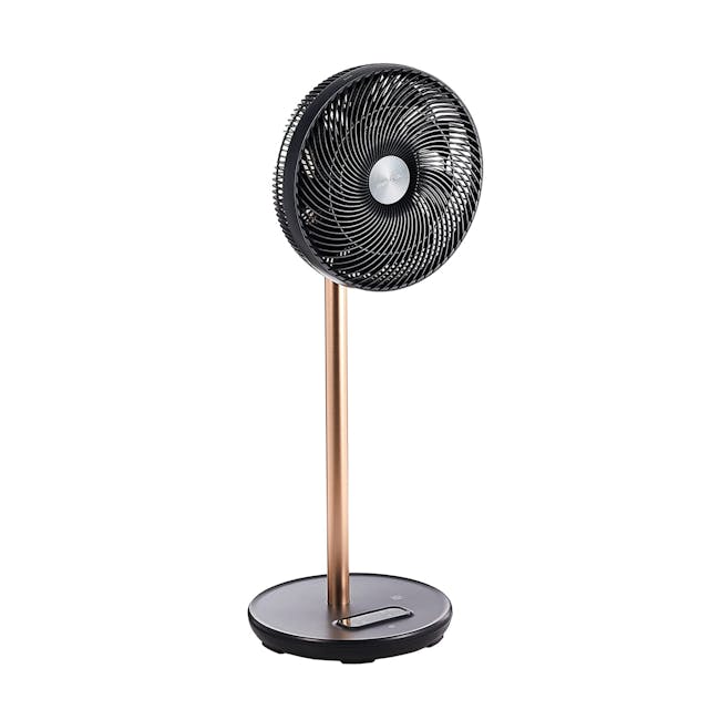 Mistral 12" High Velocity Stand Fan with Remote Control MHV912R - Black - 2