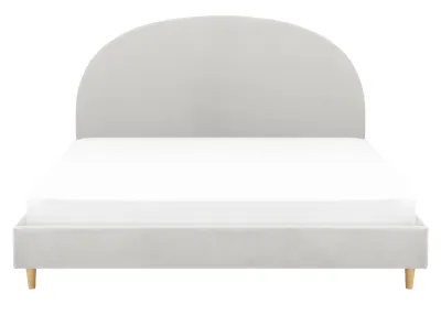 Aspen King Bed - Ice Grey