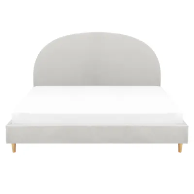 Aspen King Bed - Ice Grey