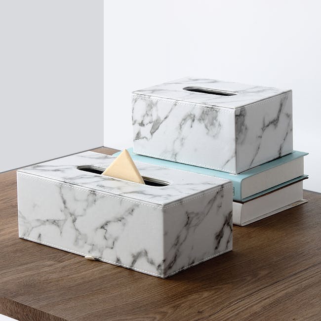 Rey Marble Tissue Box - 3