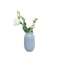 Nordic Matte Vase Short Cylinder - Blue Grey