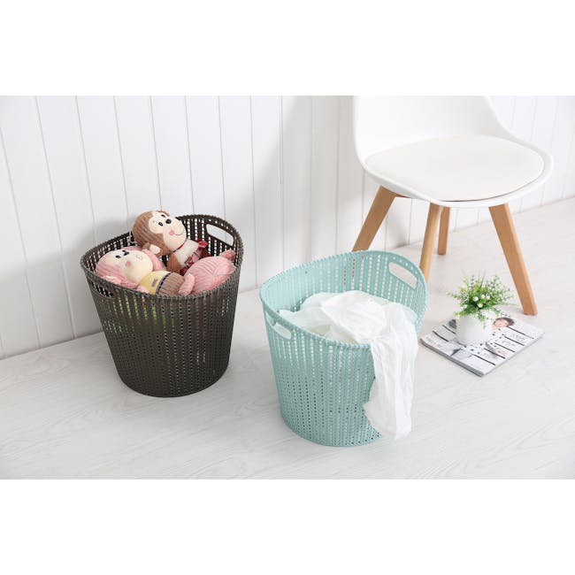 Alice Laundry Basket - Cocoa - 2