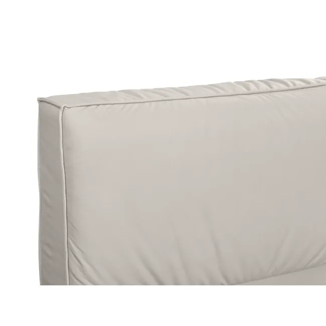 Haven Queen Bed - Taupe (Scratch Resistant) - 7