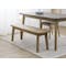 Hendrix Dining Table 2m with Hendrix Bench 1.7m and 2 Hendrix Dining Chairs - 2