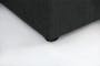 ESSENTIALS King Headboard Box Bed - Smoke (Fabric) - 9