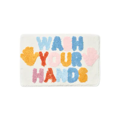 Wash Your hands Bath Mat 40 x 60 cm