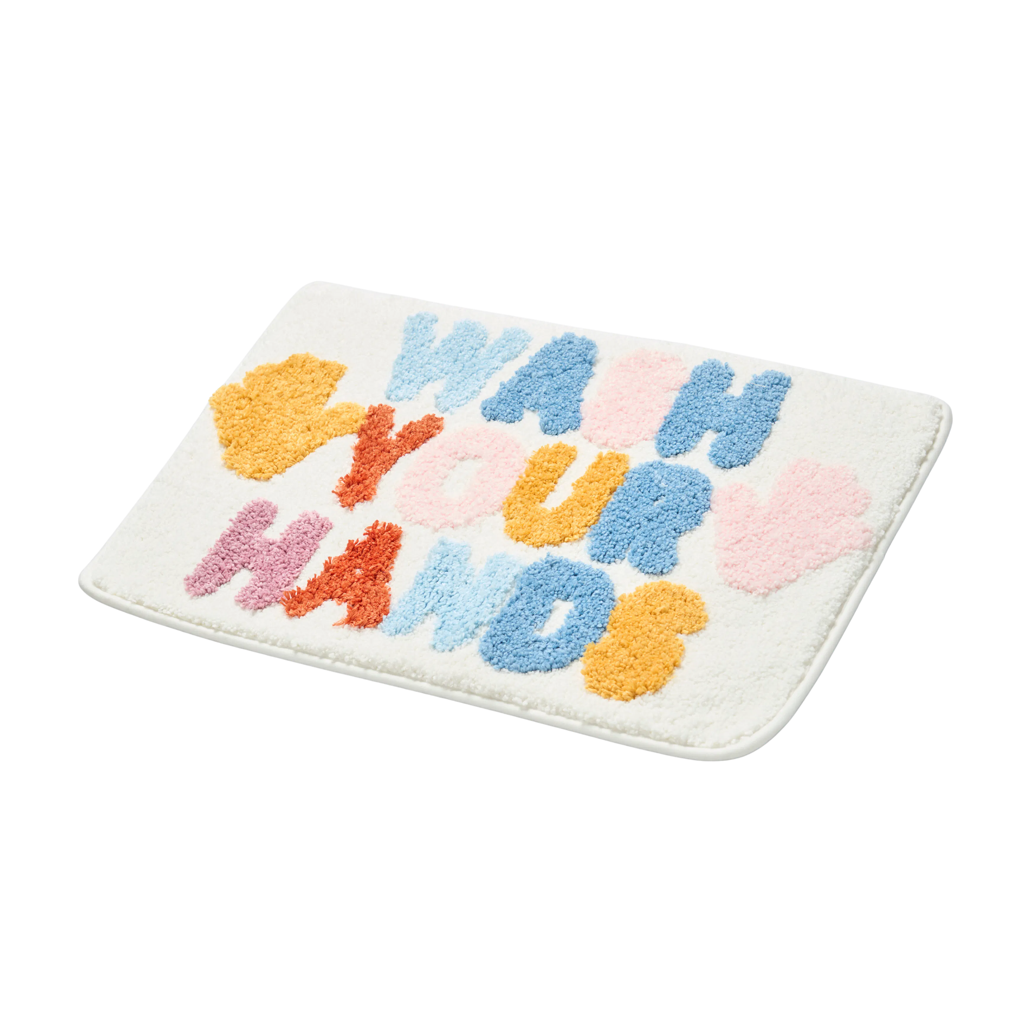 Wash Your hands Bath Mat 40 x 60 cm - 7