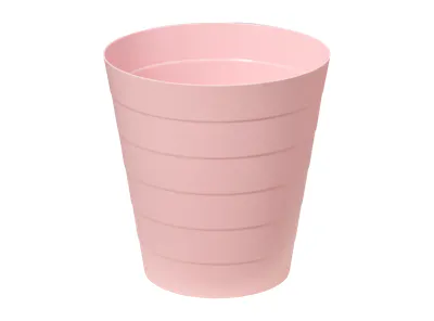 Ito Plastic Waste Bin 6.8L - Pink