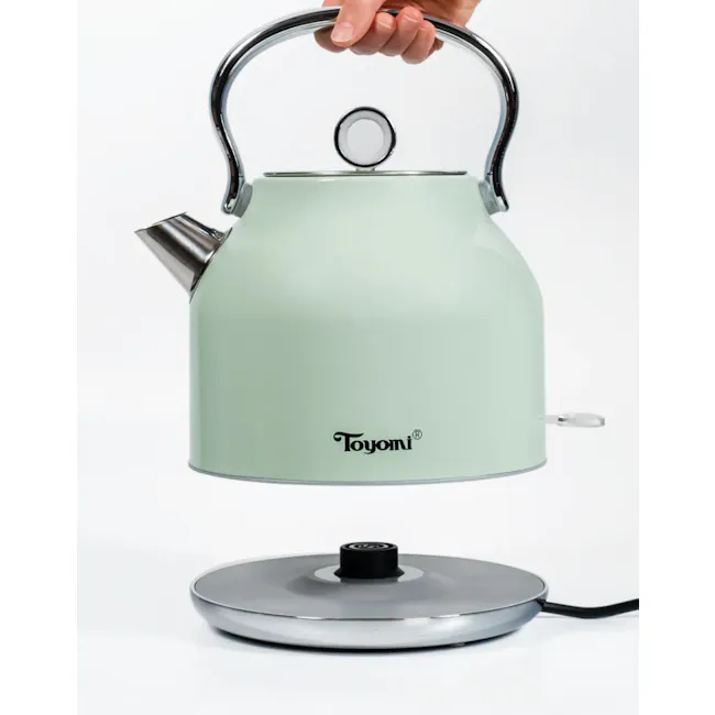 TOYOMI 1.7L Stainless Steel Water Kettle WK 1700 - Glossy Green - 3